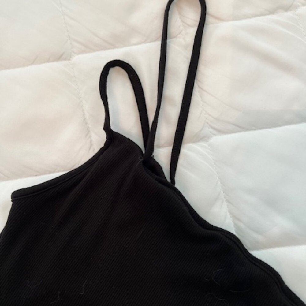 Enza Costa Asymmetrical Spagetti Strap Dress - Picture 4 of 6